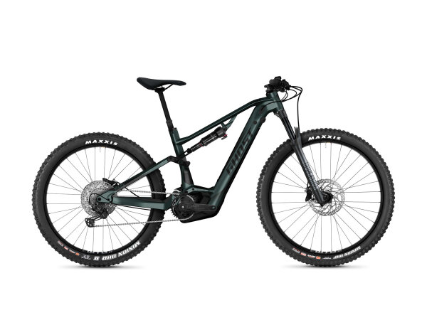 GHOST E-ASX 130 Advanced AL green bay metallic/black - matt 2022 S  - Radgröße -  29 / 27.5+