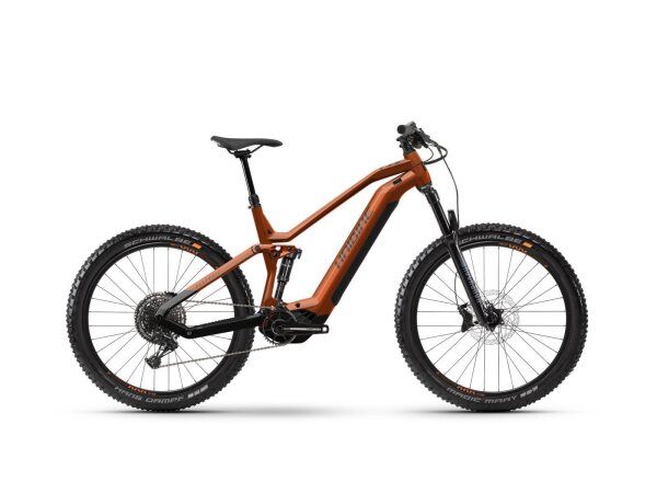 Haibike ALLTRAIL 6 27.5 - RH:  47 - papaya/black - gloss - Yamaha PW-S2, 250W, 75Nm, 25km/h