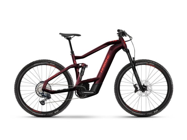 Haibike ALLTRAIL 8 29 - RH:  50 - tuscan/neon red - gloss - Bosch Performance CX SmartS