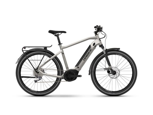 Haibike Trekking 3 - RH:  48 - warm grey/black - gloss - Bosch Performance Line SmartS