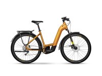 Haibike Trekking 8 - RH:  46 - metal lava/yellow - gloss...