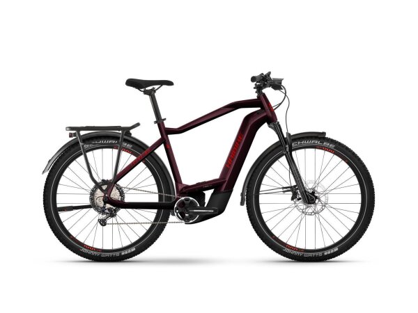 Haibike Trekking 11 - RH:  50 - tuscan/neon red - gloss - Bosch Performance CX SmartS