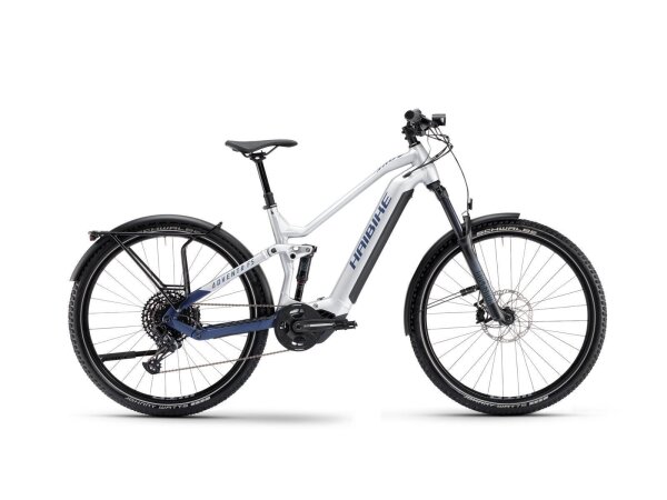 Haibike Adventr FS 9 - RH:  50 - silver/dark blue - matt - Yamaha PW-S2, 250W, 75Nm, 25km/h